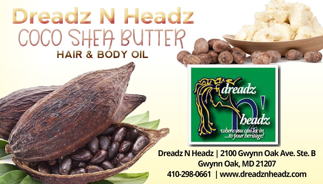 Coco Shea Hair & Body Oil - 100% Vegan All Natural