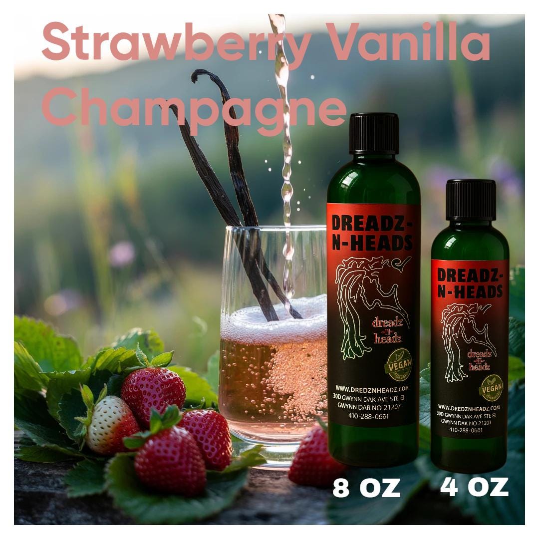 Strawberry Vanilla Hair & Body Oil – Vegan, Handcrafted