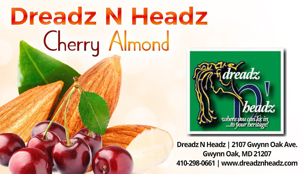 Cherry Almond Dreadz-N-Headz Hair & Body Oil - 100% Vegan. Handcrafted Moisture from Scalp to Sole