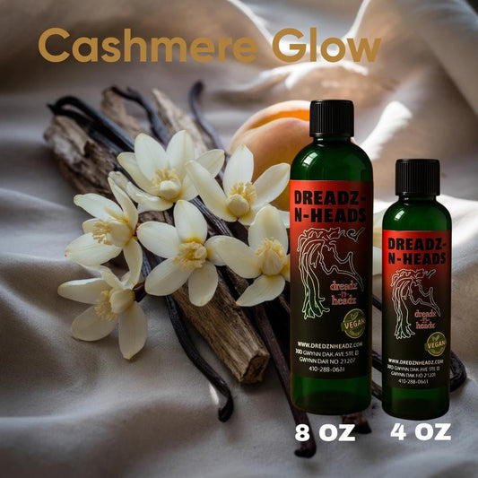 Cashmere Glow Dreadz-N-Headz Hair & Body Oil - 100% Vegan. Handcrafted Moisture from Scalp to Sole