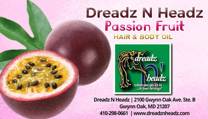 Passion Fruit Hair & Body Oil - 100% Vegan All Natural