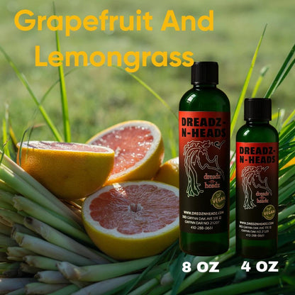 Grapefruit Lemongrass Hair & Body Oil – Vegan, Handcrafted Moisture