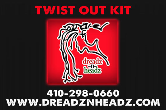 Dreadz N Headz Twist-Out Kit: Co-Wash, Cleanser, Gel & Oil