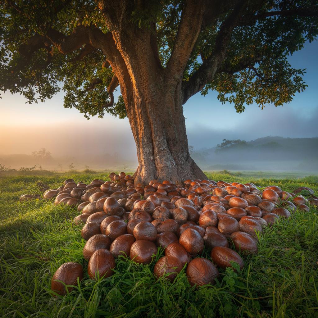 A Splash of Him -Mahogany Coconut Beard Oil – Organic Vegan Growth & Hydration