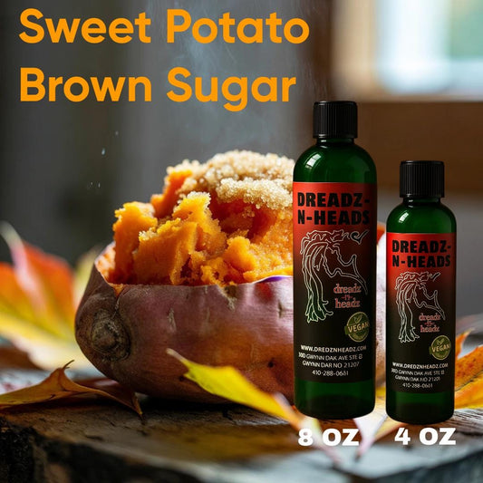 Sweet Potato Brown Sugar Hair & Body Oil – Vegan, Handcrafted