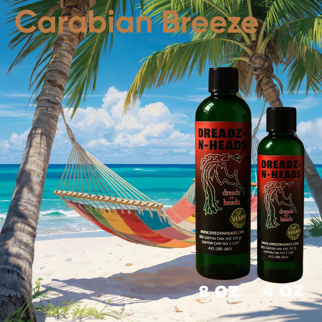 Caribbean Breeze Dreadz-N-Headz Hair & Body Oil - 100% Vegan. Handcrafted Moisture from Scalp to Sole