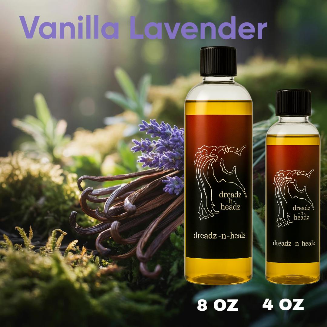 Vanilla Lavender Hair & Body Oil - 100% Vegan All Natural