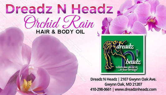 Orchid Rain Hair & Body Oil - 100% Vegan All Natural