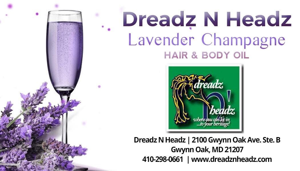 Lavender Champagne Hair and Body Oil