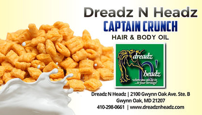 Captain Crunch Hair & Body Oil - 100% Vegan All Natural