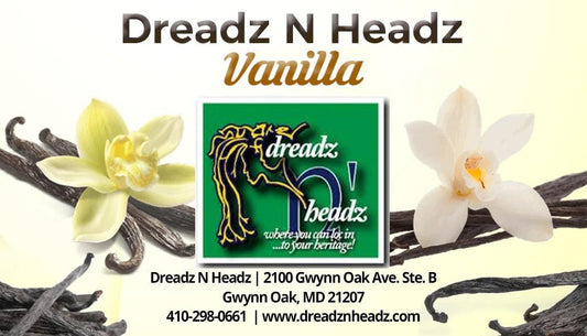 Vanilla Dreadz-N-Headz Hair & Body Oil - 100% Vegan. Handcrafted Moisture from Scalp to Sole