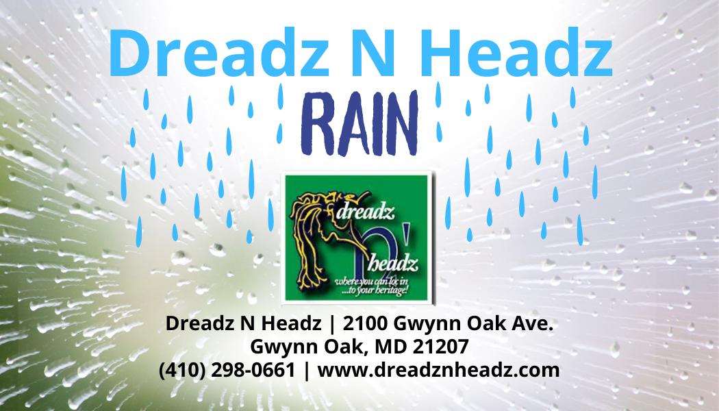 Rain  Dreadz-N-Headz Hair & Body Oil - 100% Vegan. Handcrafted Moisture from Scalp to Sole