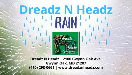 Rain  Dreadz-N-Headz Hair & Body Oil - 100% Vegan. Handcrafted Moisture from Scalp to Sole