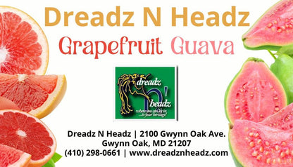 Grapefruit Guava Dreadz-N-Headz Hair & Body Oil - 100% Vegan. Handcrafted Moisture from Scalp to Sole