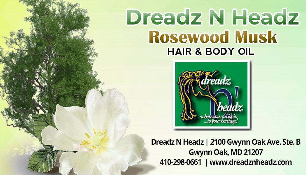Rosewood Musk Hair & Body Oil - 100% Vegan All Natural