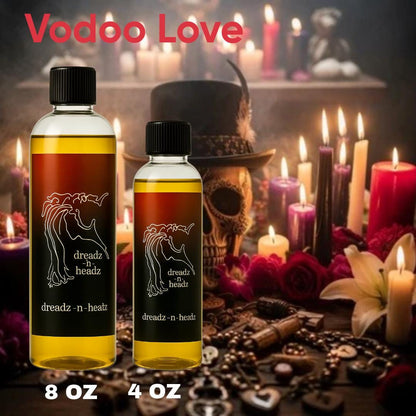 Voodoo Love Dreadz-N-Headz Hair & Body Oil - 100% Vegan. Handcrafted Moisture from Scalp to Sole