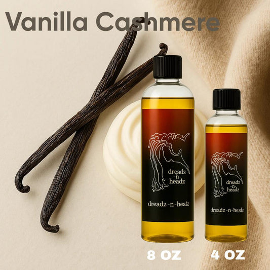 Vanilla Cashmere Dreadz-N-Headz Hair & Body Oil - 100% Vegan. Handcrafted Moisture from Scalp to Sole