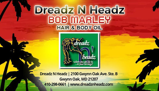 Bob Marley Hair & Body Oil - 100% Vegan All Natural